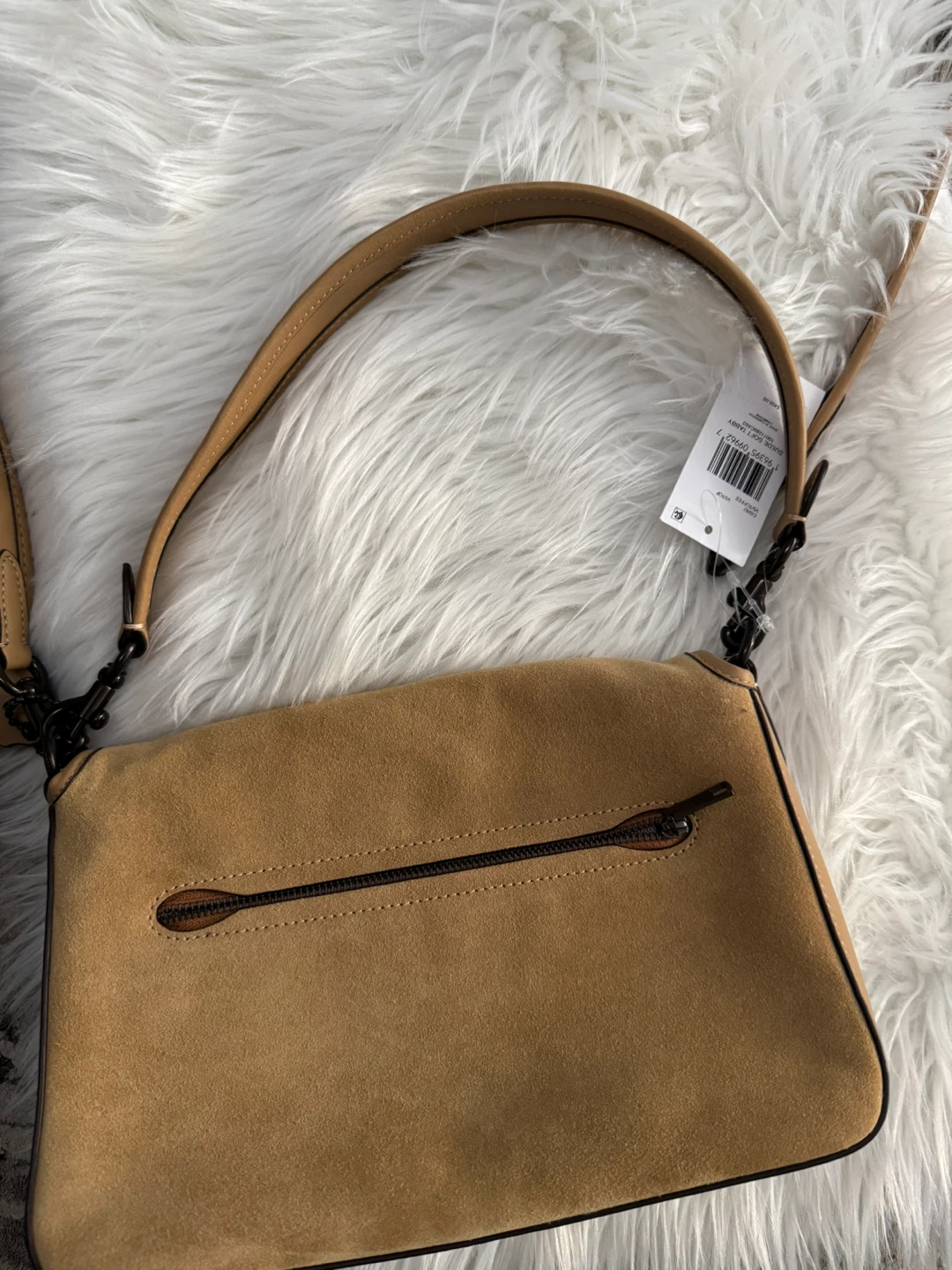 Coach Soft Tabby Suede Shoulder Bag - photo 5