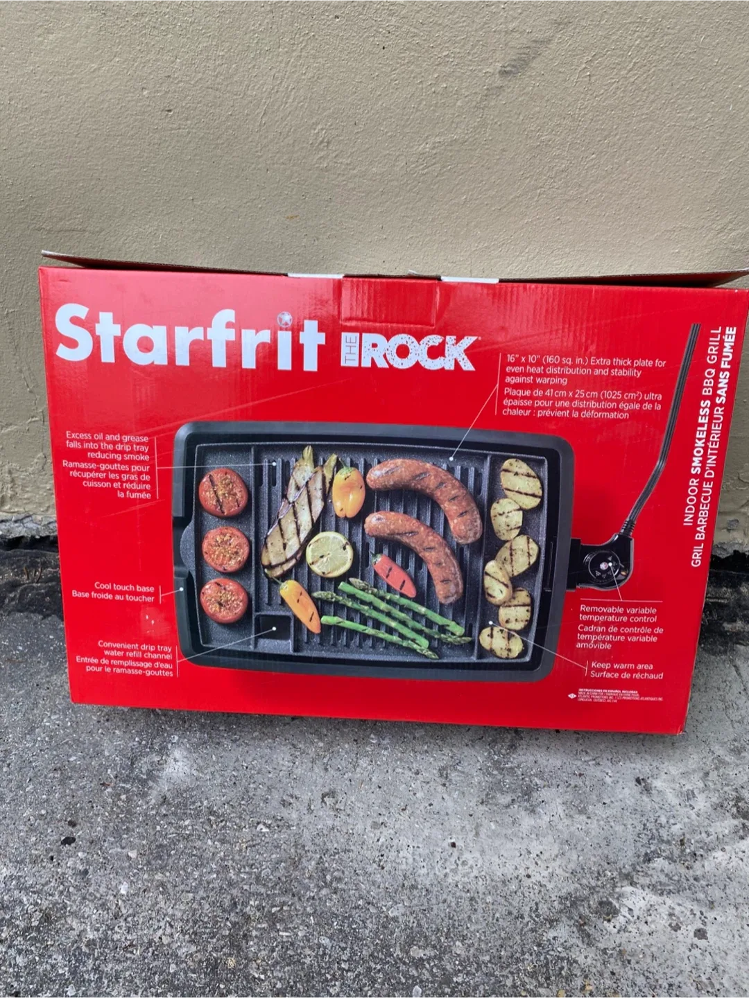 Starfrit The Rock Smokeless BBQ Grill thumbnail