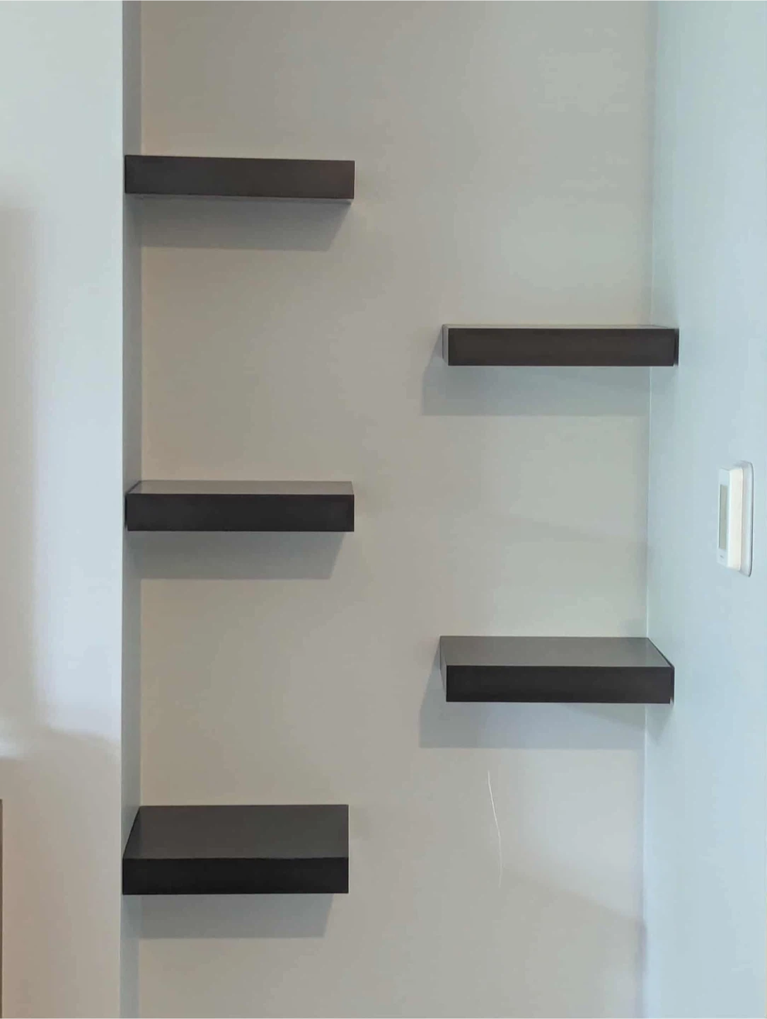 IKEA Lack Wall Shelves - Black (10 shelves) - photo 3