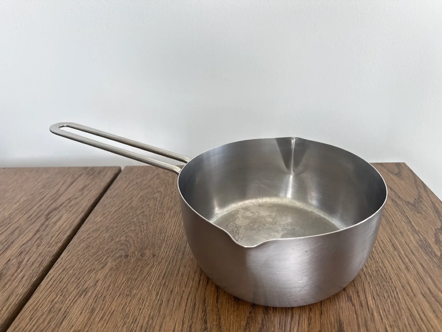Japanese style stainless steel 1.5 QT Saucepan thumbnail