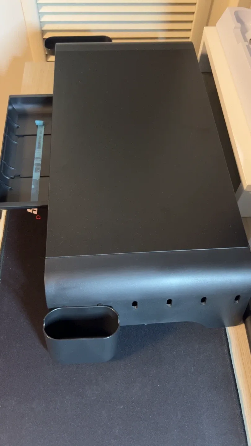 Black Monitor Stand Riser image indicator(3)
