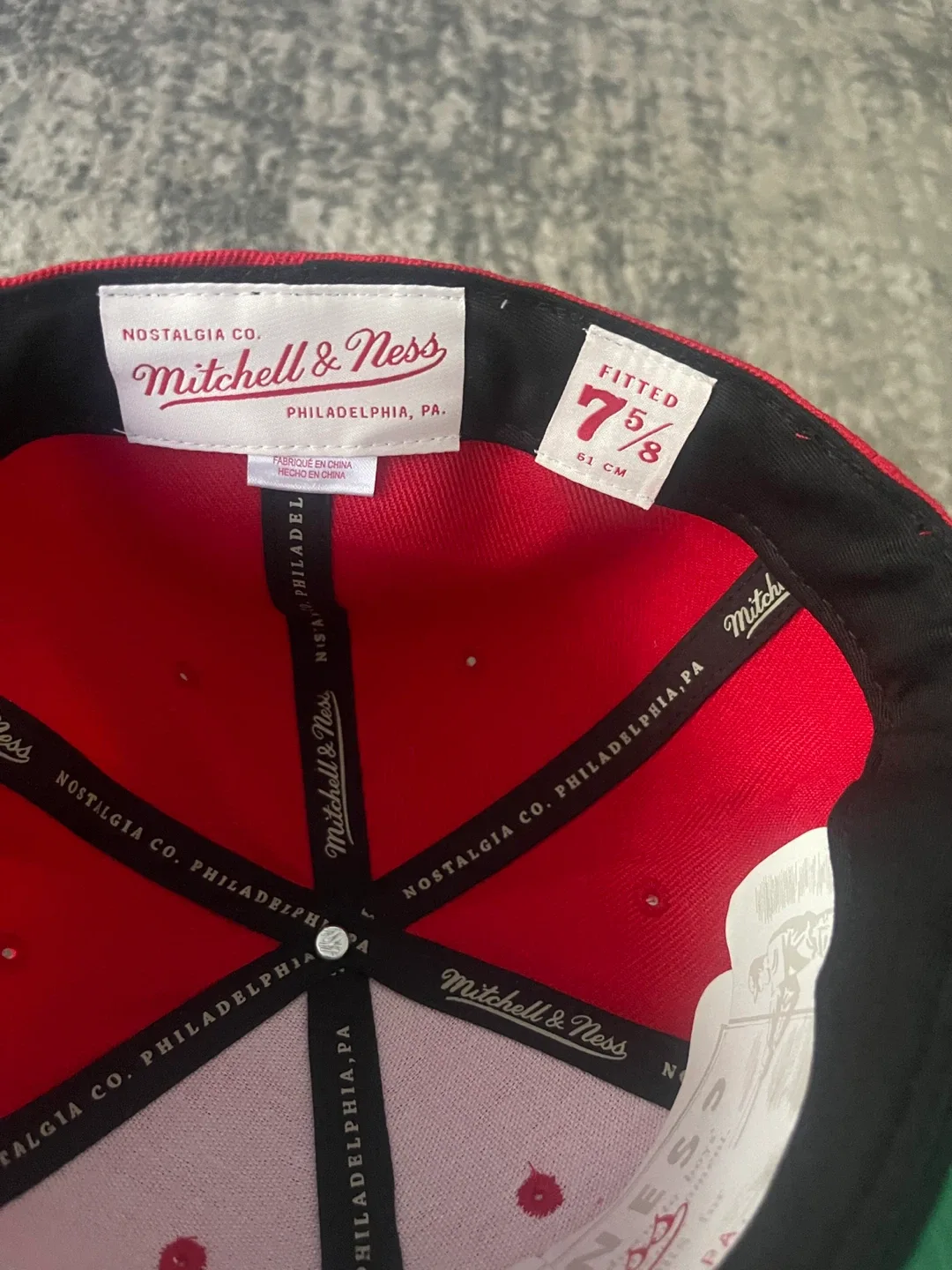 Mitchell & Ness Raptors Hat - Size 7 5/8 image indicator(3)