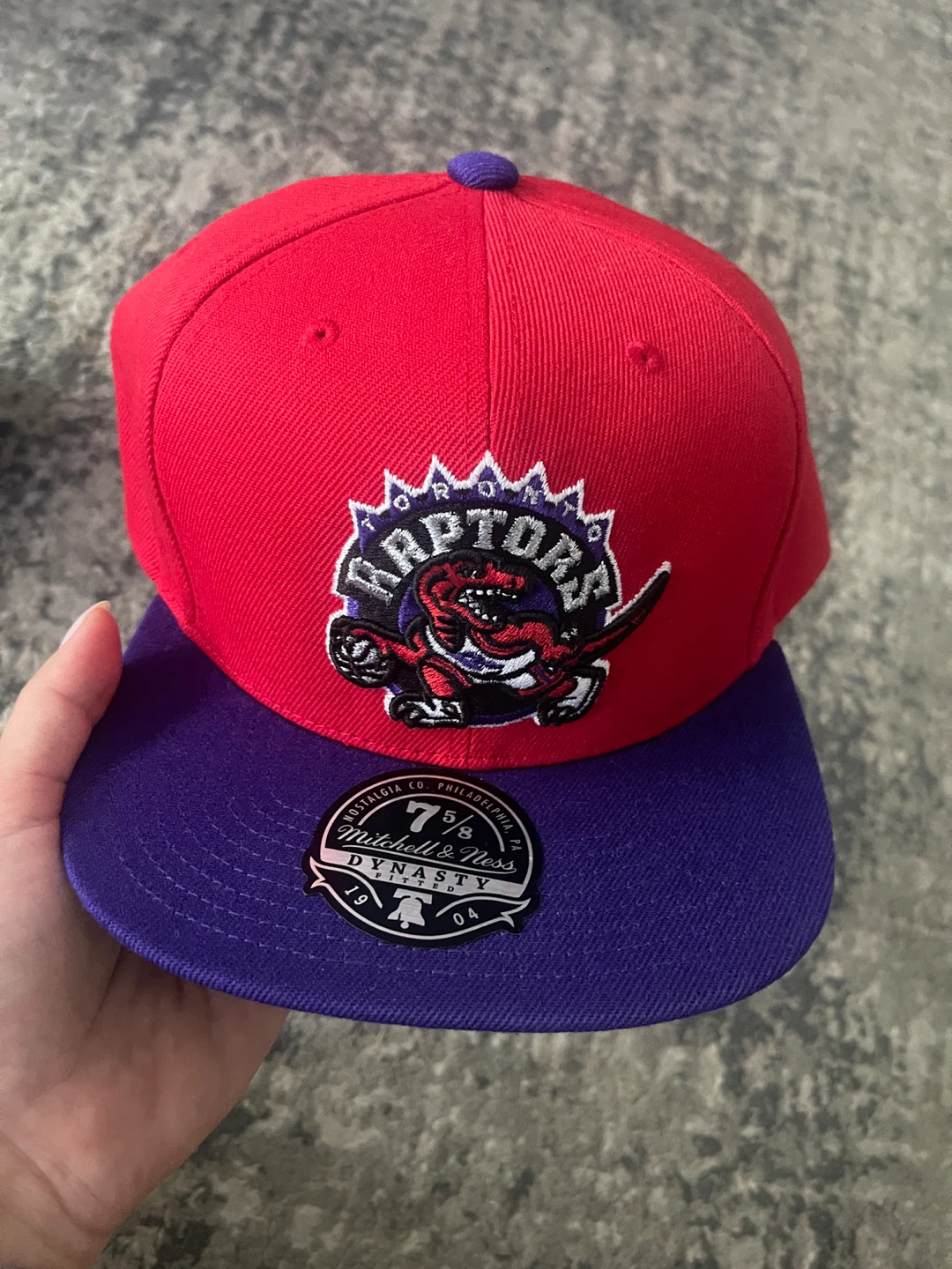 Mitchell & Ness Raptors Hat - Size 7 5/8