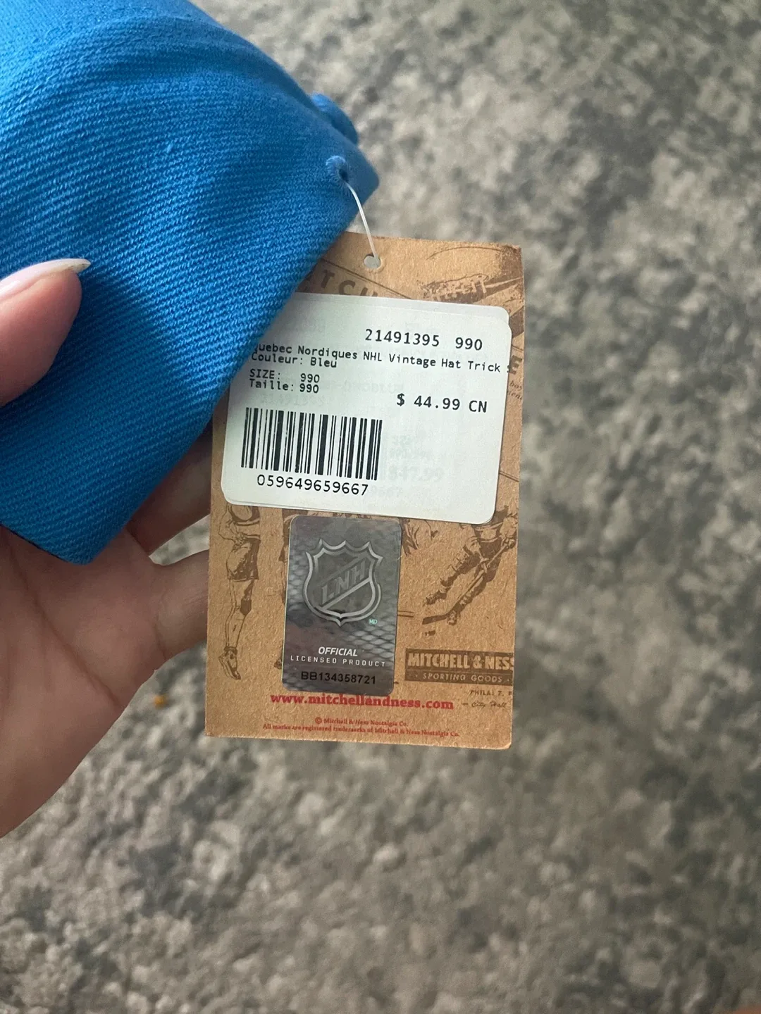 Mitchell & Ness Quebec Nordiques Cap image indicator(6)