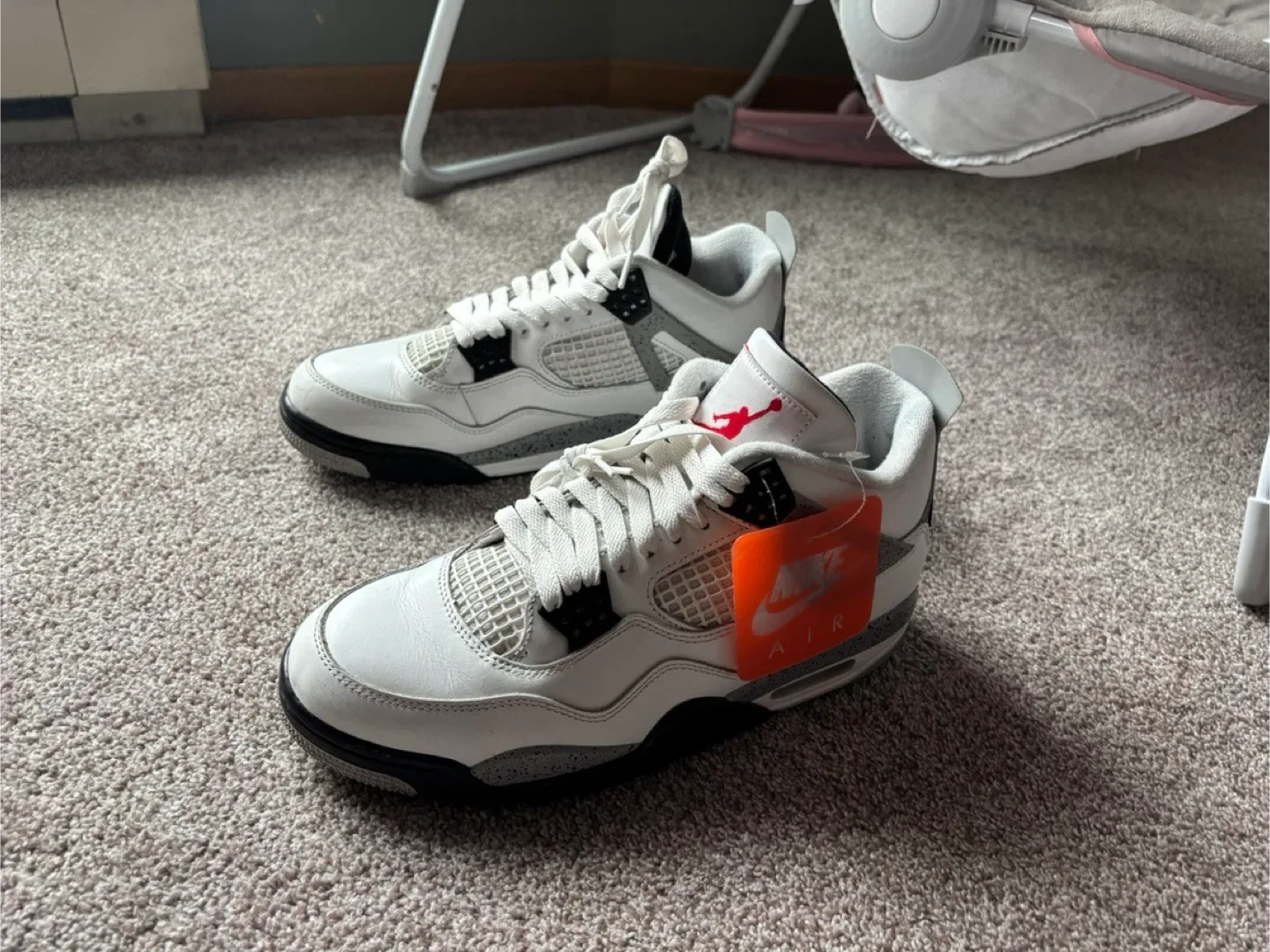 Nike Air Jordan 4 Retro White Oreo