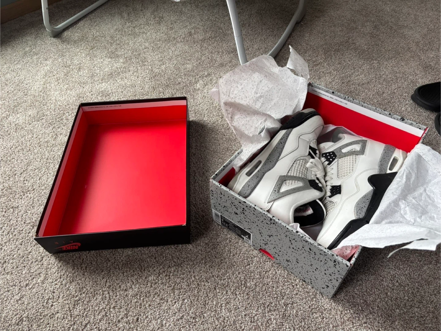 Nike Air Jordan 4 Retro White Oreo - photo 2
