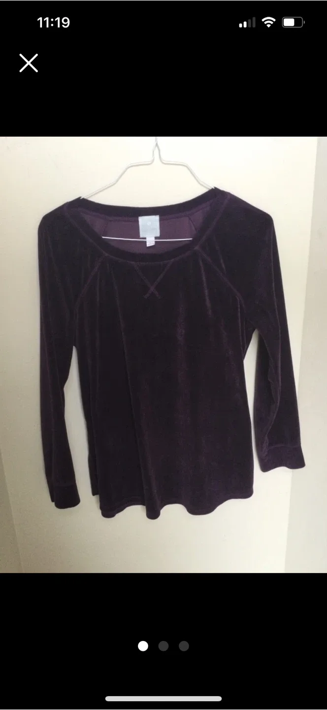 Velvet Top - Size L thumbnail