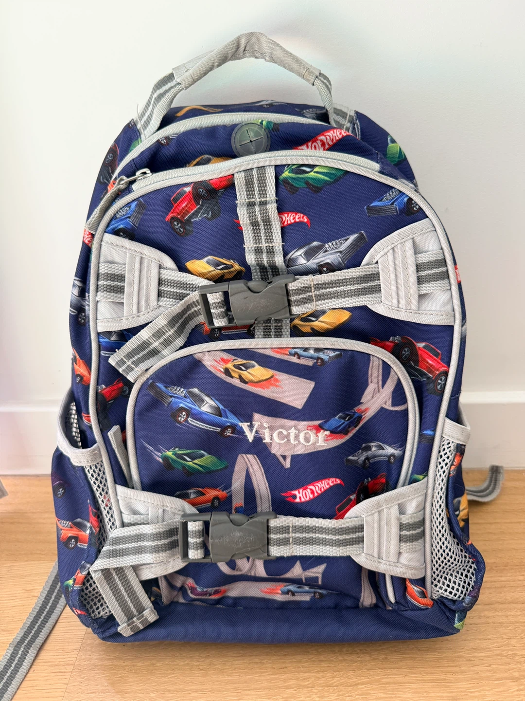 Pottery Barn Hot Wheels Backpack (size large 6-8 years)