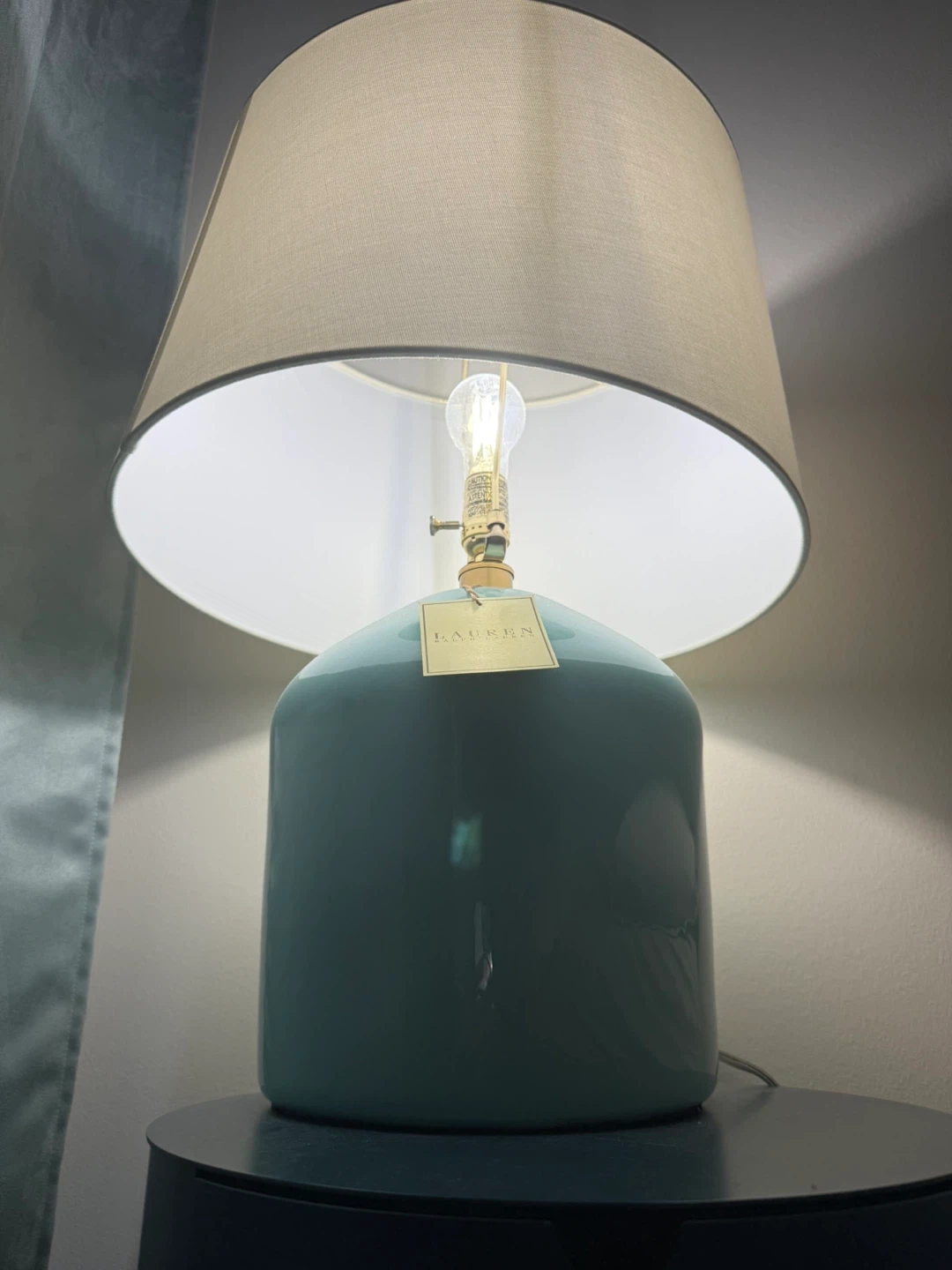 Ralph Lauren Home Ceramic Blue Table Lamp - photo 2