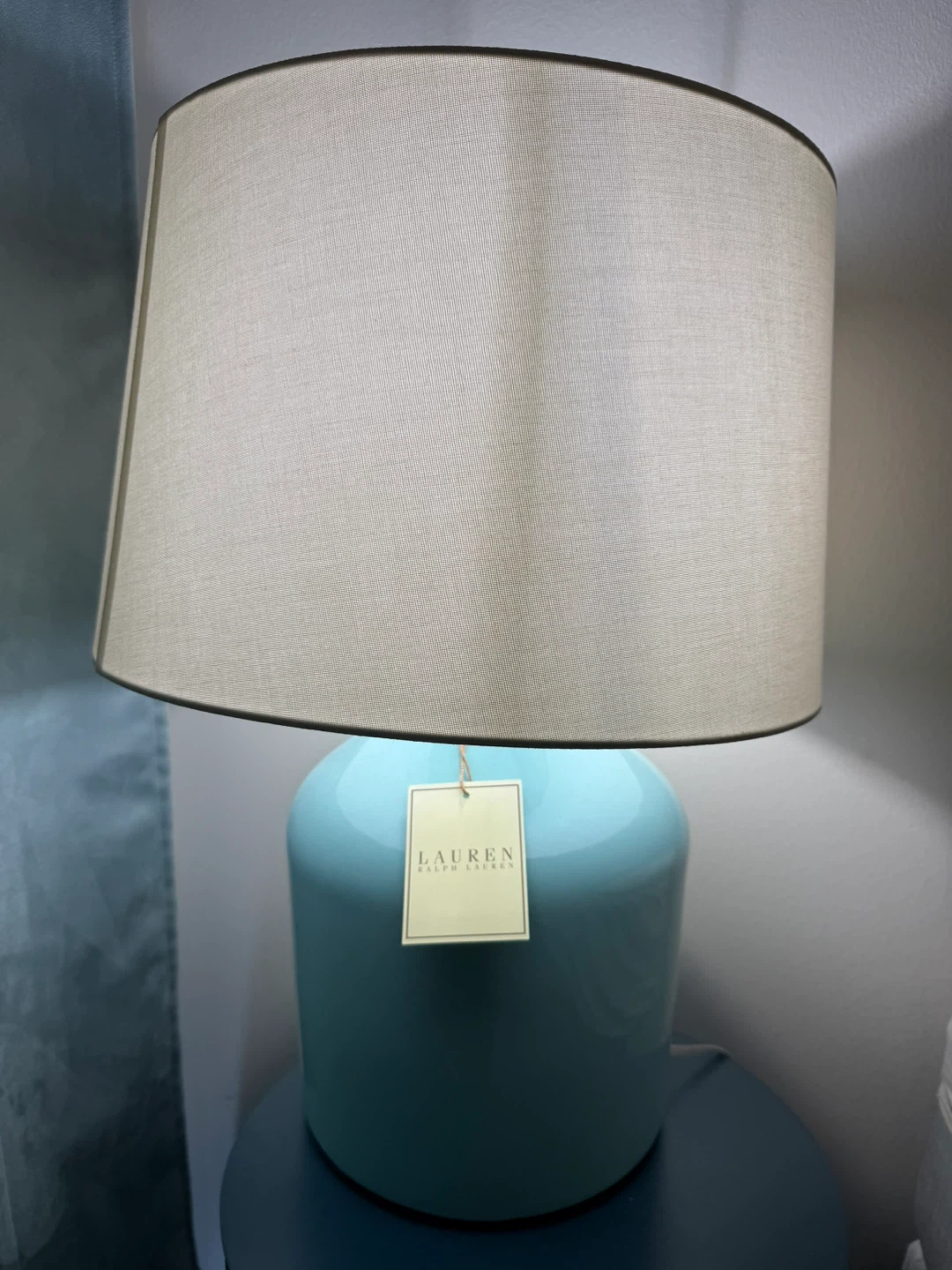 Ralph Lauren Home Ceramic Blue Table Lamp - photo 5