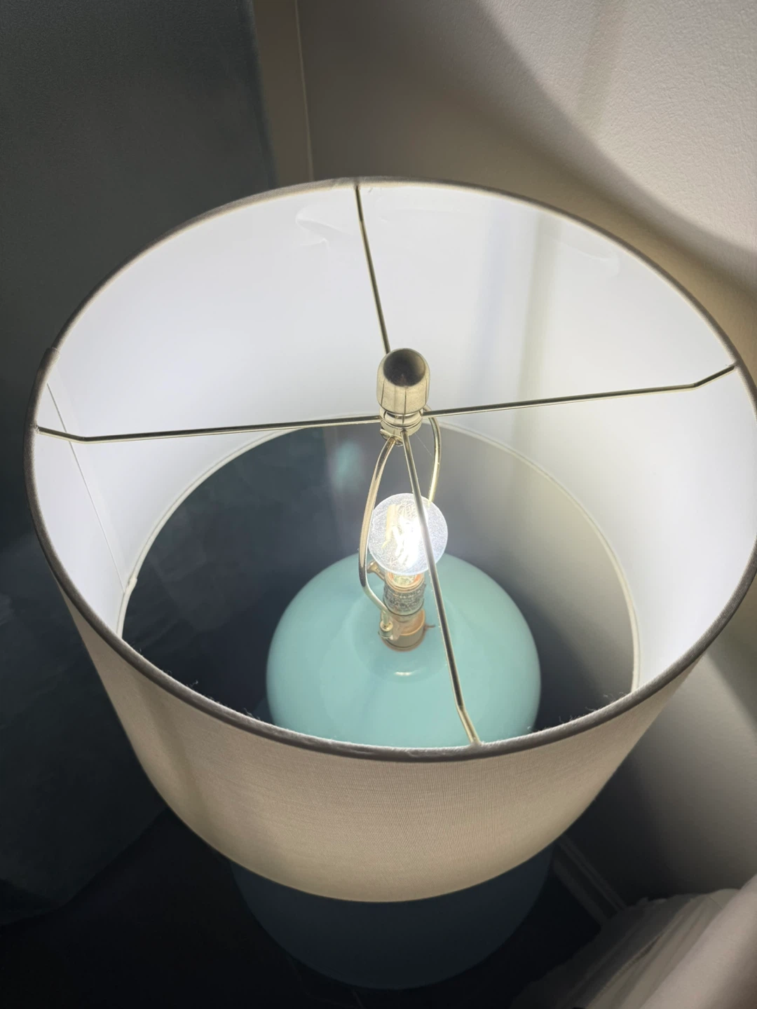 Ralph Lauren Home Ceramic Blue Table Lamp - photo 4