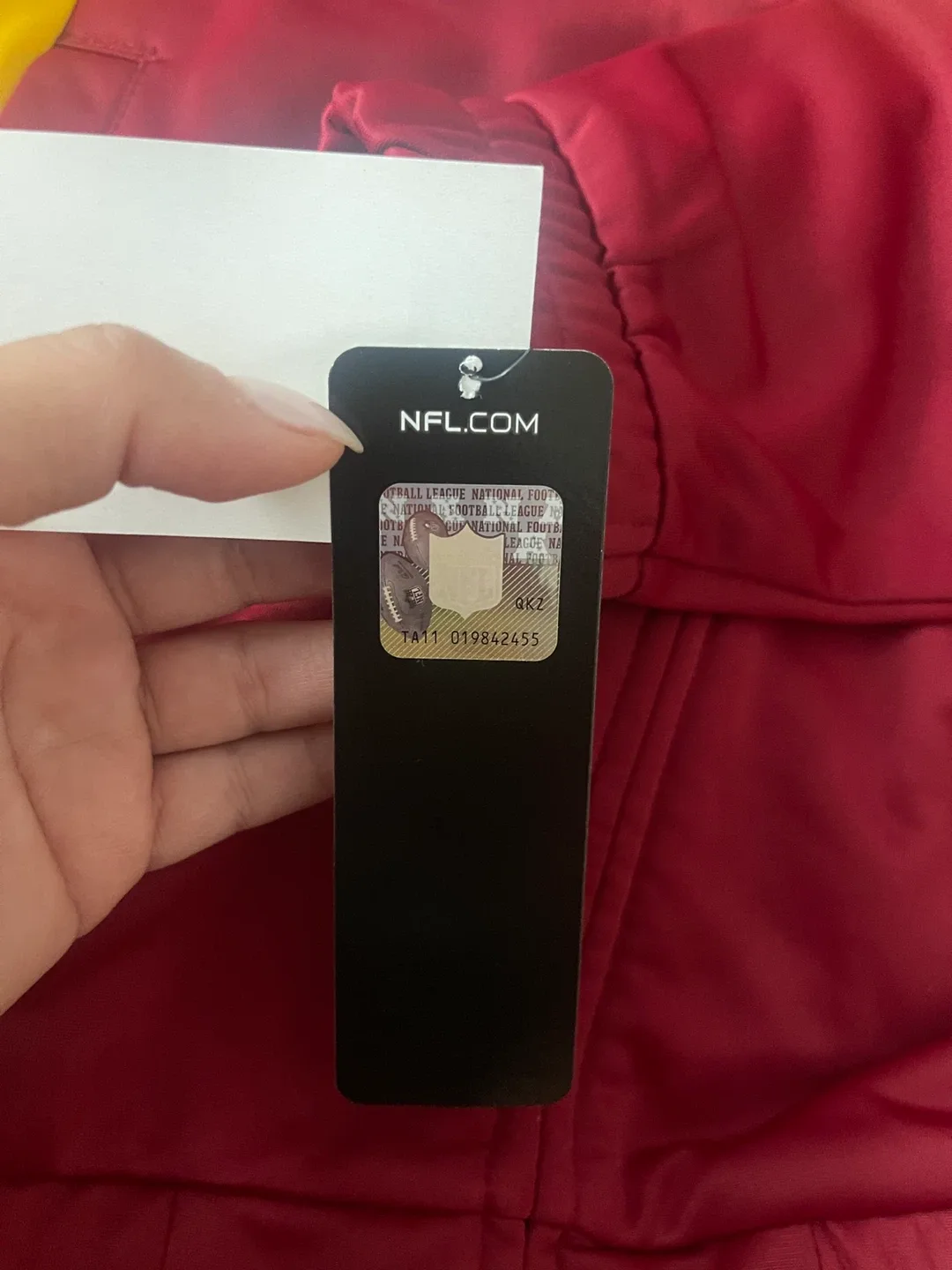 NFL Team Apparel Washington Football Team Jacket - M image indicator(4)