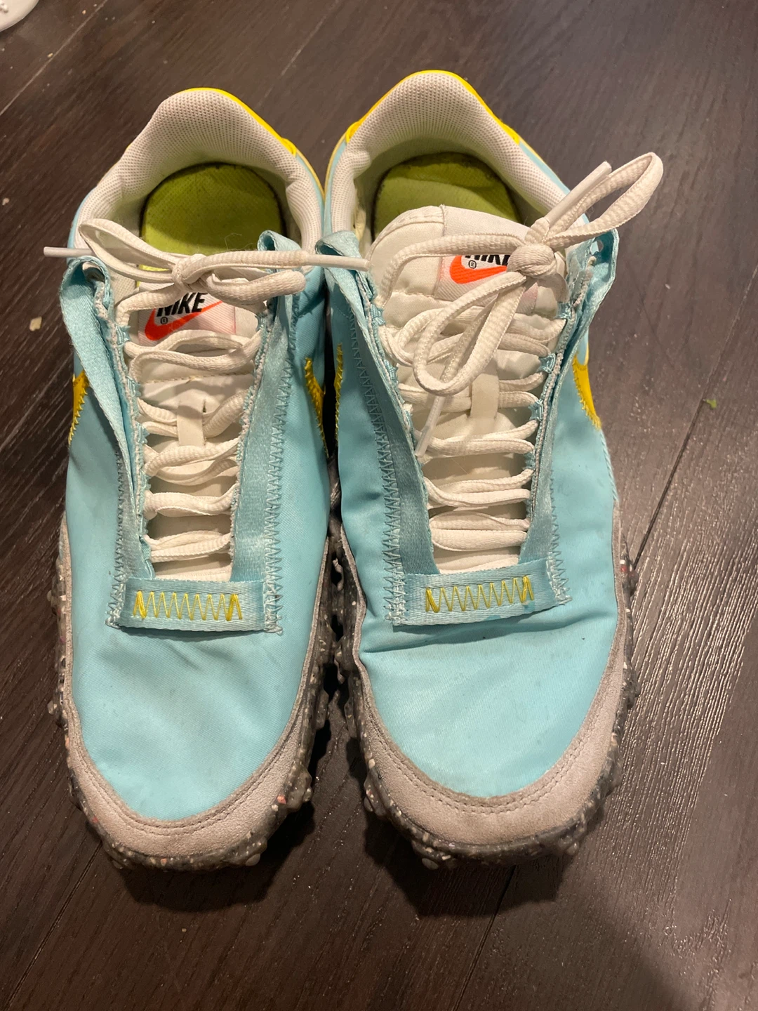 W NIKE WAFFLE RACER CRATER "BLEACHED AQUA" - photo 2