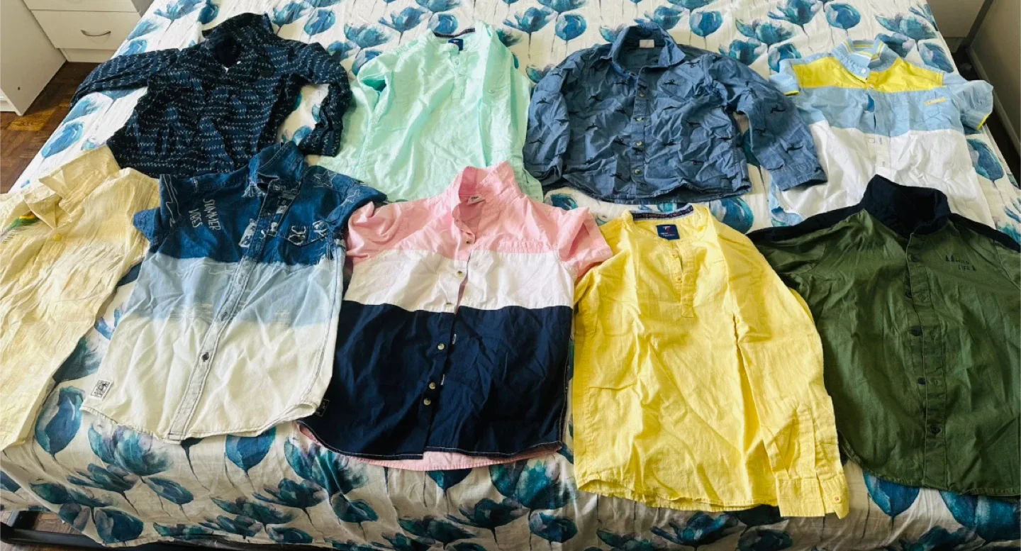 Boys' Assorted Shirts - Size 7