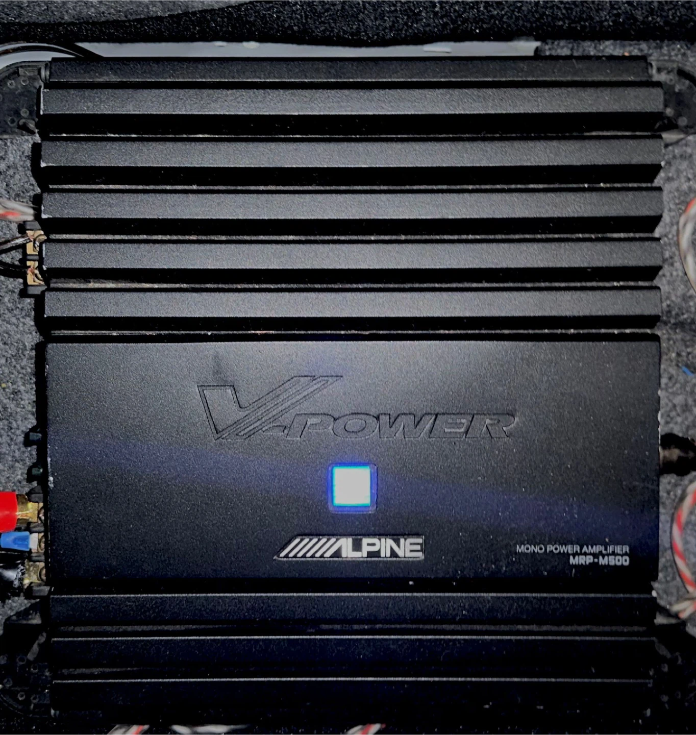 Alpine V-Power MRP-M500 Mono Amplifier & Type R 12 Subwoofer - photo 2