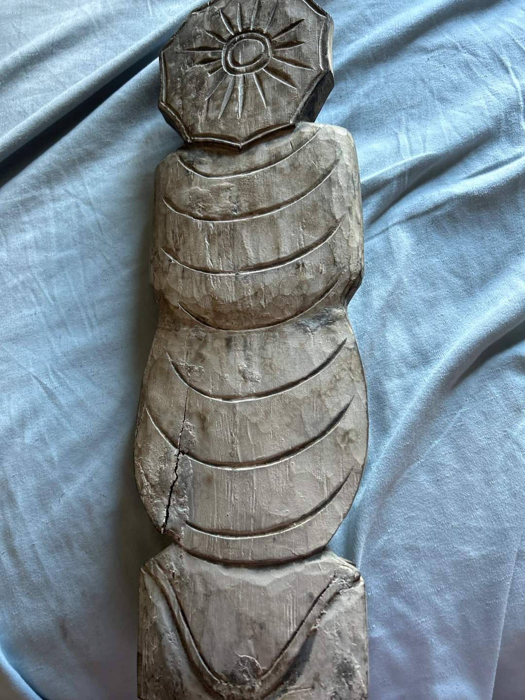 Wooden Buddha Statue - photo 2