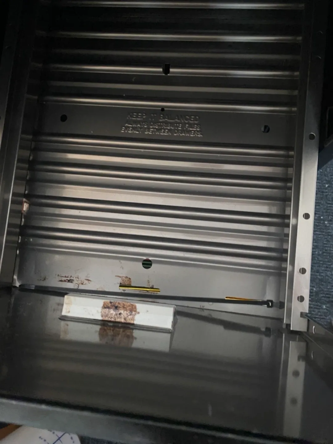 Black 2-Drawer Filing Cabinet image indicator(4)