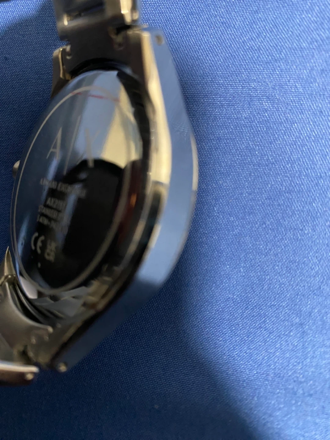 Armani Exchange AX2101 Men's Watch - Silver/Blue - photo 5