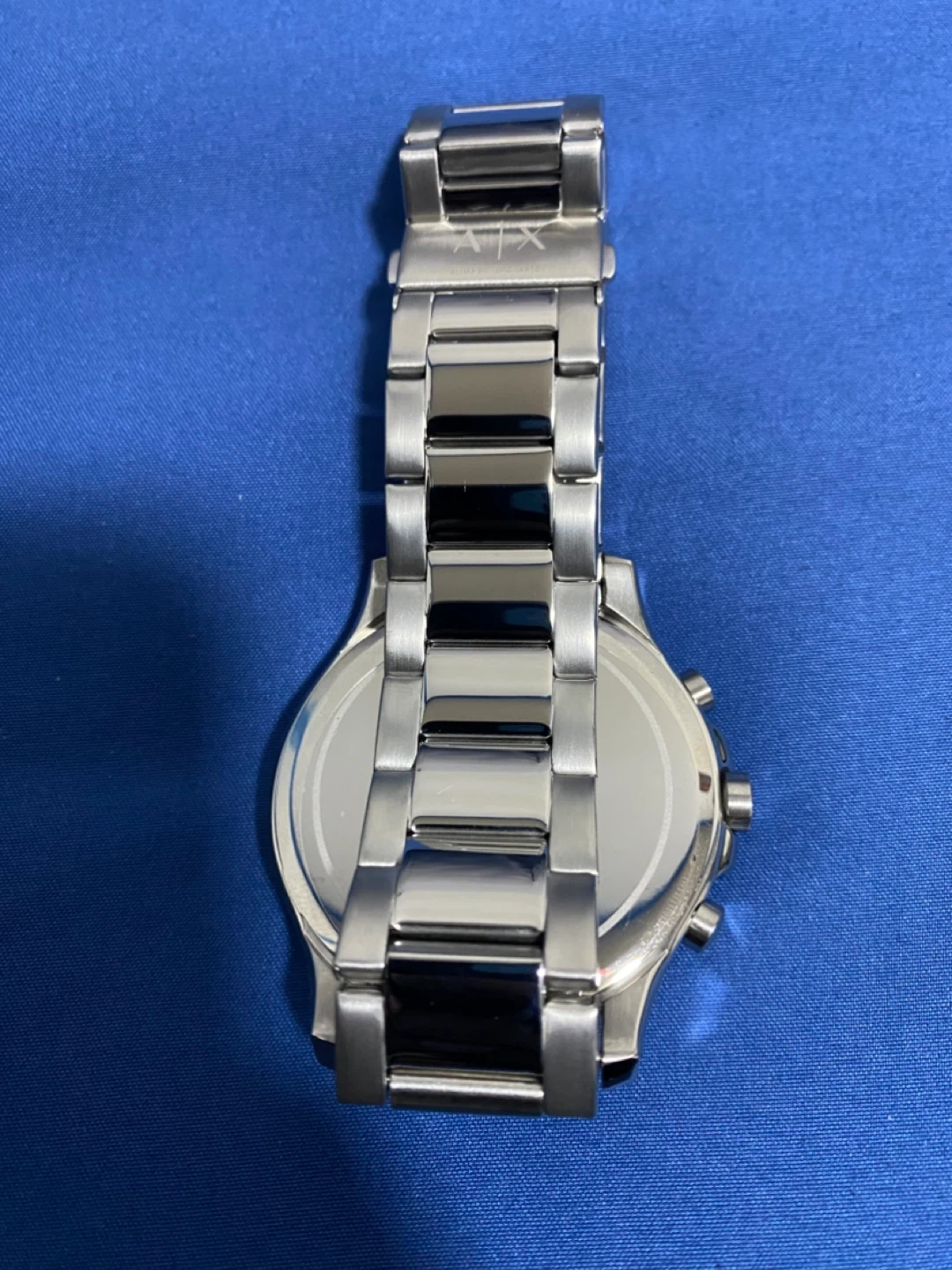Armani Exchange AX2101 Men's Watch - Silver/Blue - photo 3