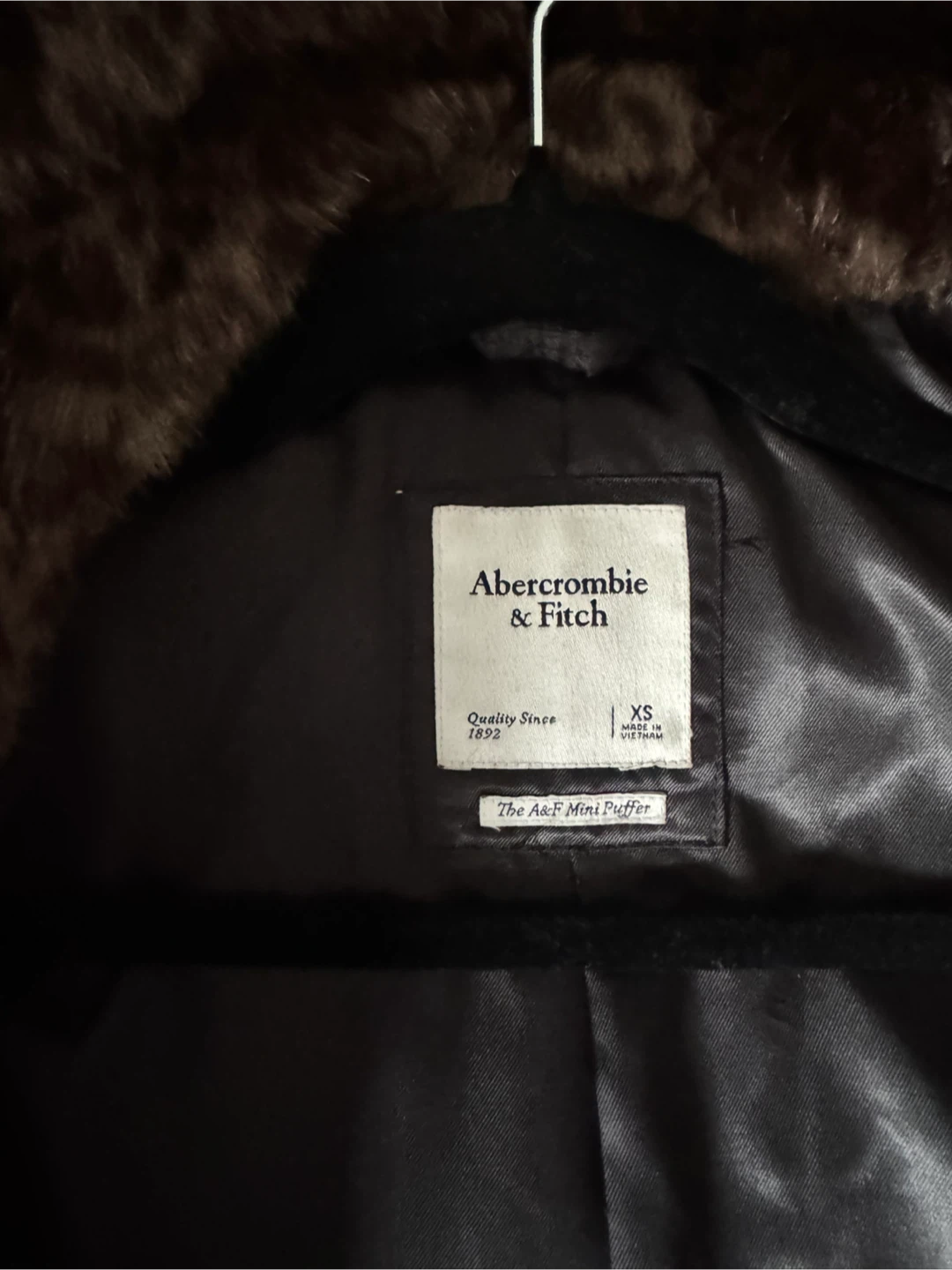 Abercrombie & Fitch A&F Mini Puffer Jacket XS - photo 2