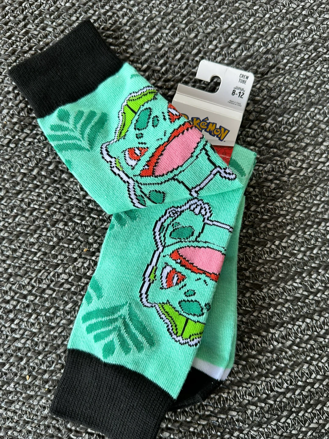 New Pokémon Socks - Size 8-12