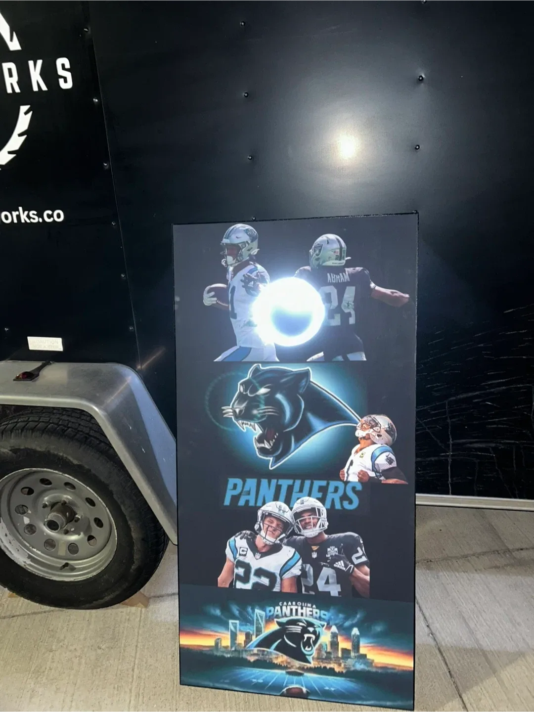 Custom Cornhole (Boards Only) White Sox, Bears image indicator(5)