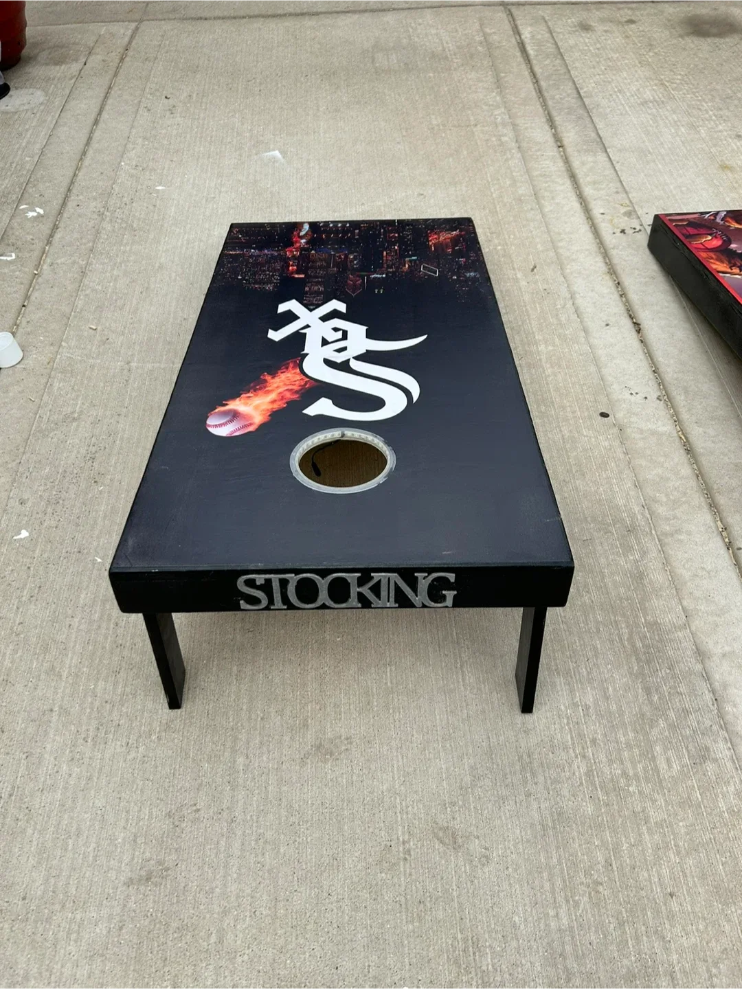 Custom Cornhole (Boards Only) White Sox, Bears image indicator(3)