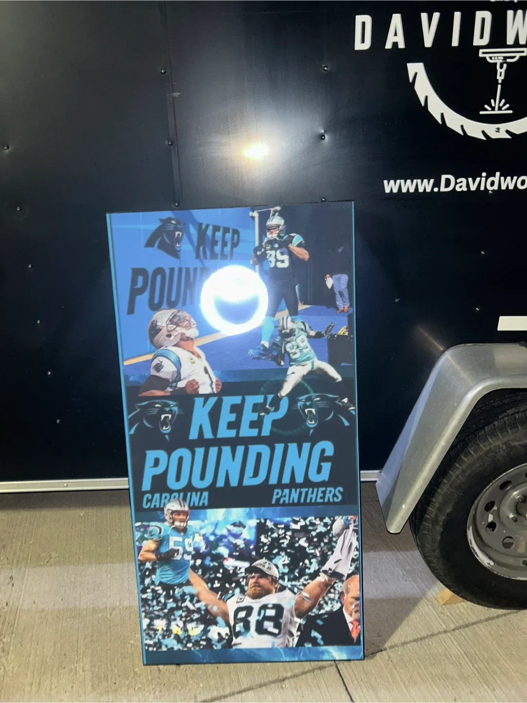 Custom Cornhole (Boards Only) White Sox, Bears image indicator(4)