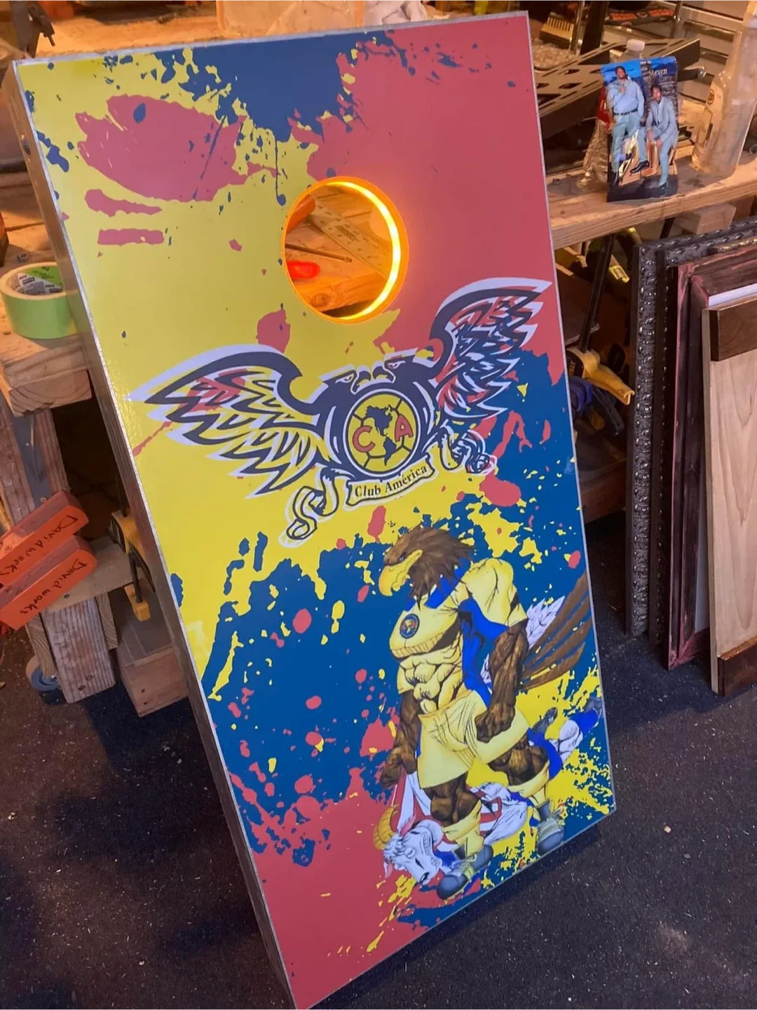 Custom Cornhole (Boards Only) White Sox, Bears image indicator(7)