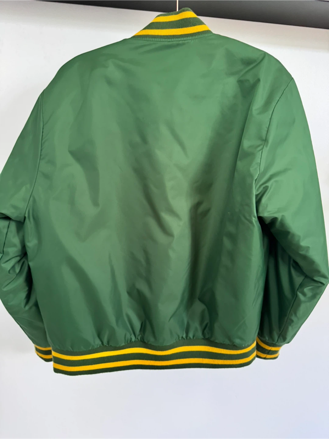 Tna Green and Yellow Bomber Jacket Size S - photo 4