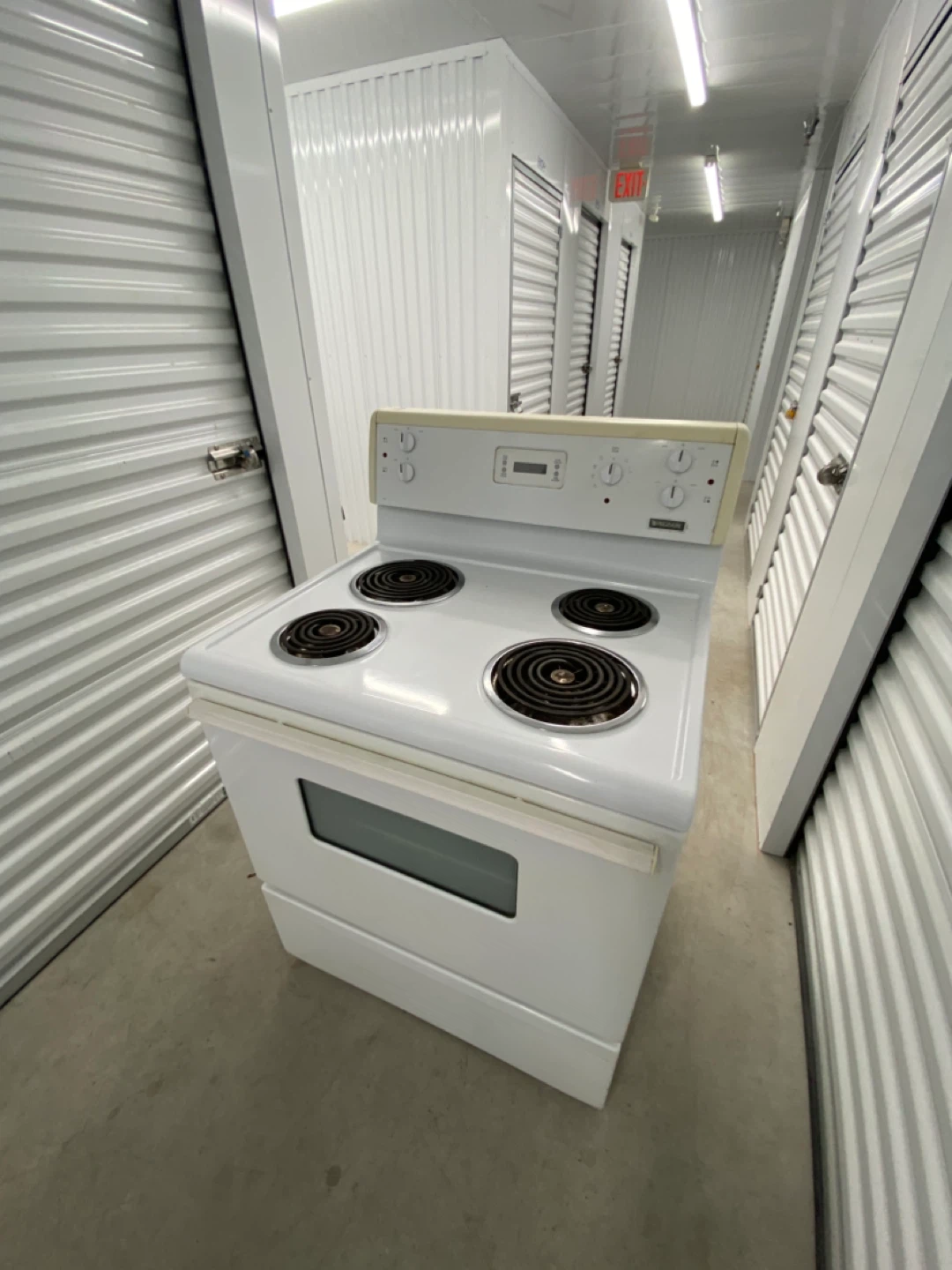 White Electric Range Stove - photo 2
