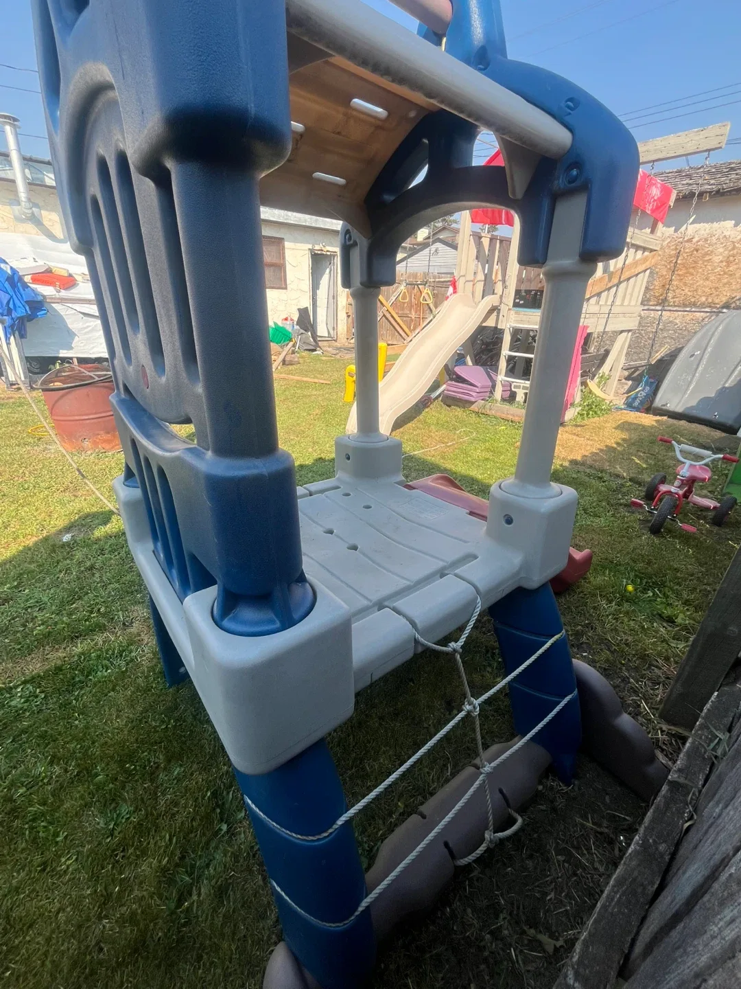 Kids Playset with Slide and swing attachment no swings image indicator(5)