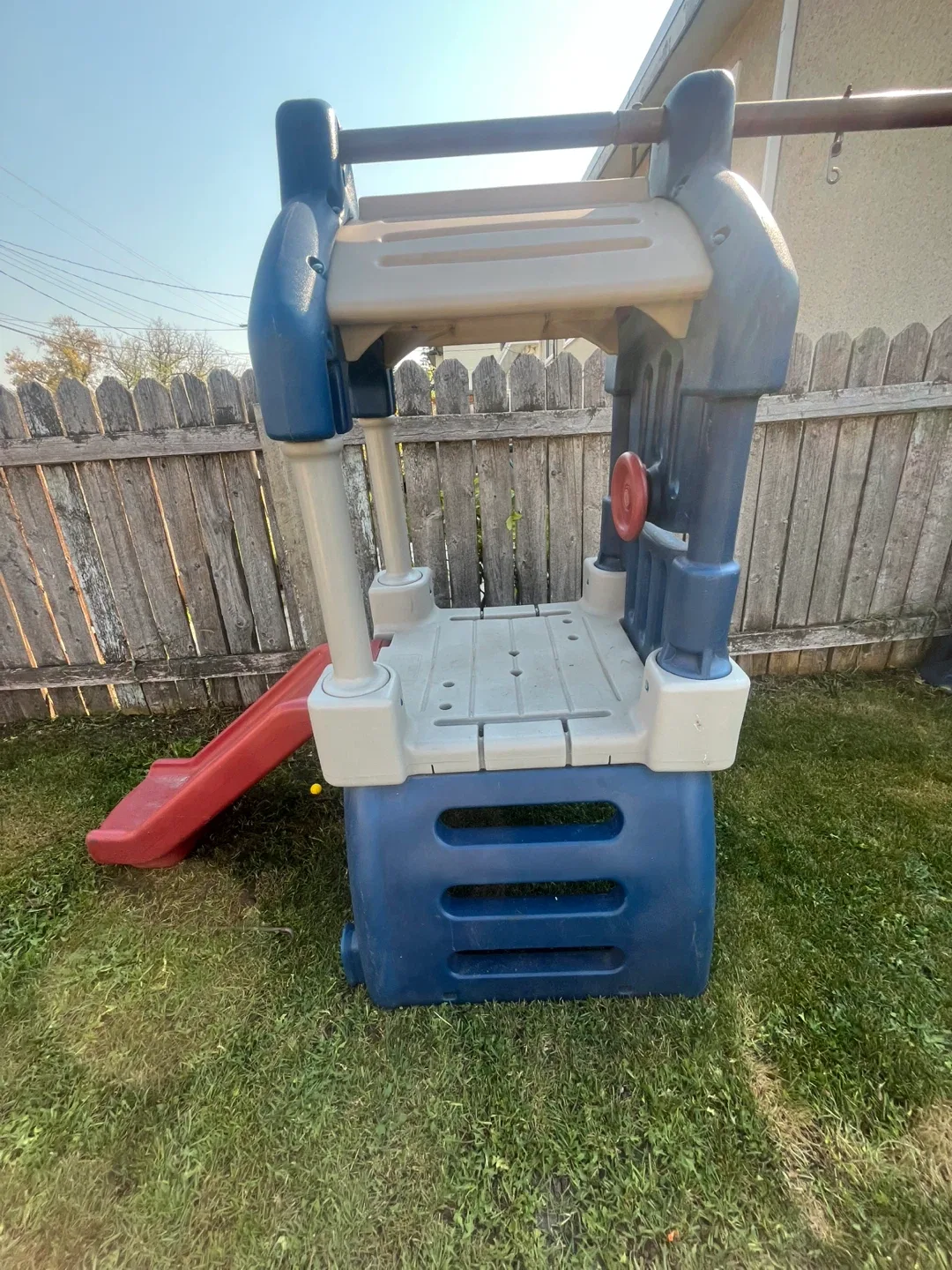 Kids Playset with Slide and swing attachment no swings image indicator(2)