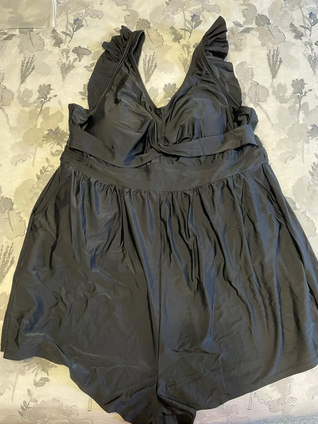 BloomChic Black Romper Swimsuit thumbnail