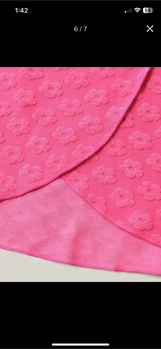 BloomChic Pink Floral Tankini Swimsuit Top - photo 4