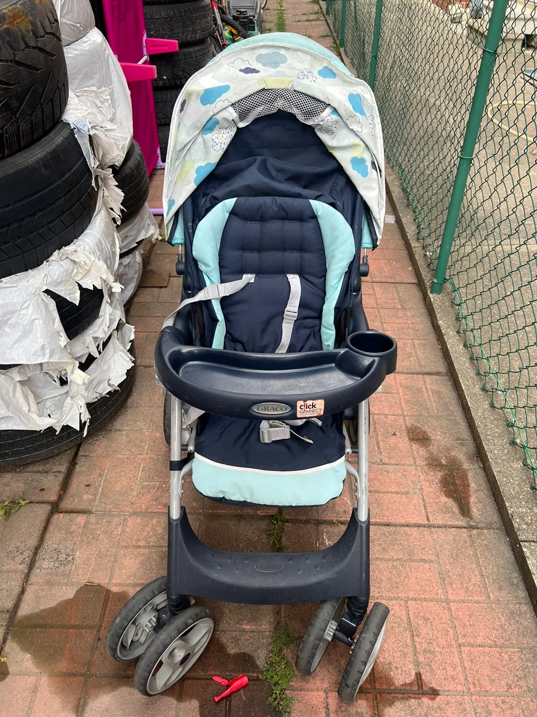 Graco Click Connect Stroller - Navy & Light Blue image indicator(5)