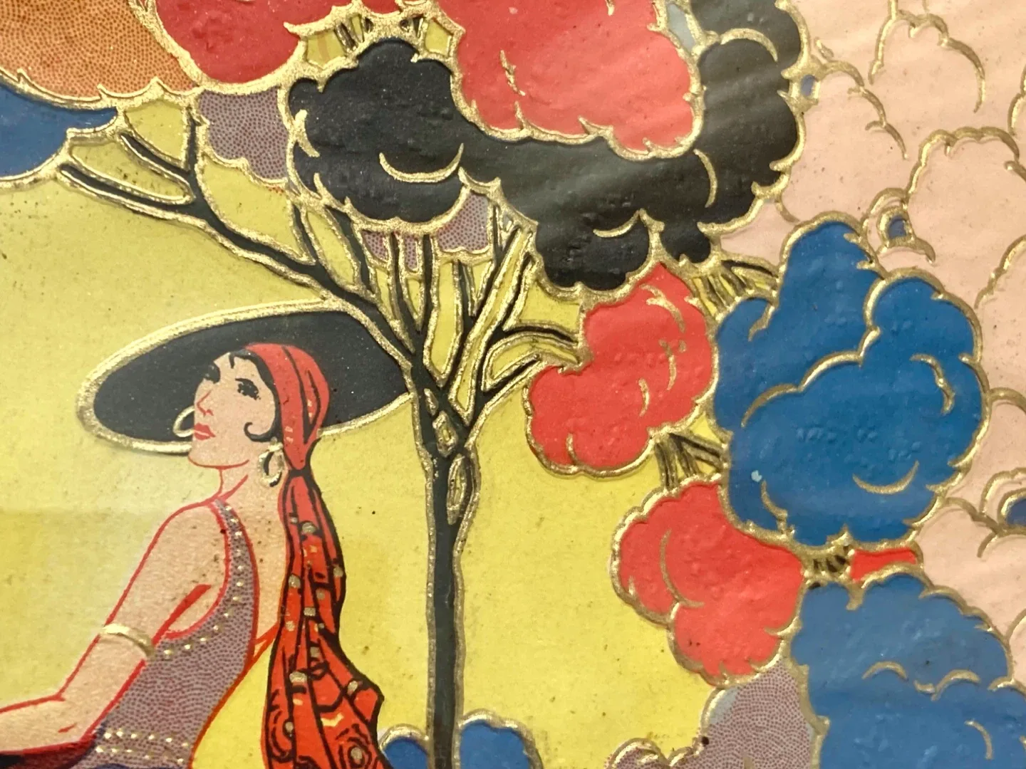 Vintage 1930s Art Deco Vanity Tray image indicator(4)