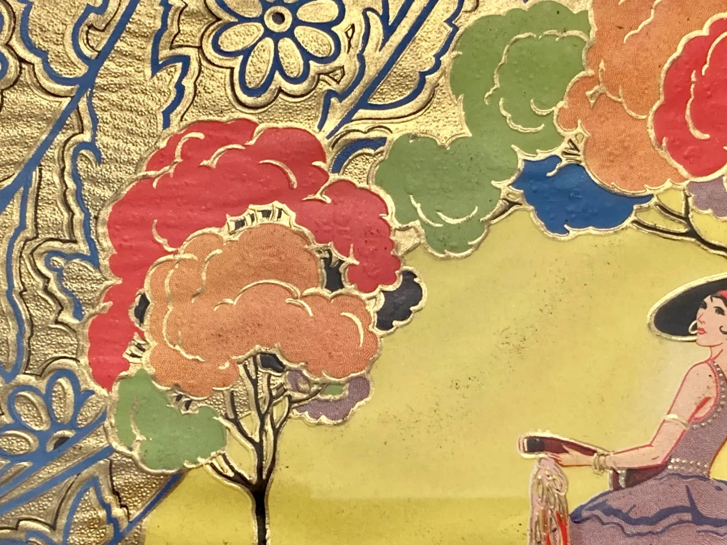 Vintage 1930s Art Deco Vanity Tray image indicator(5)