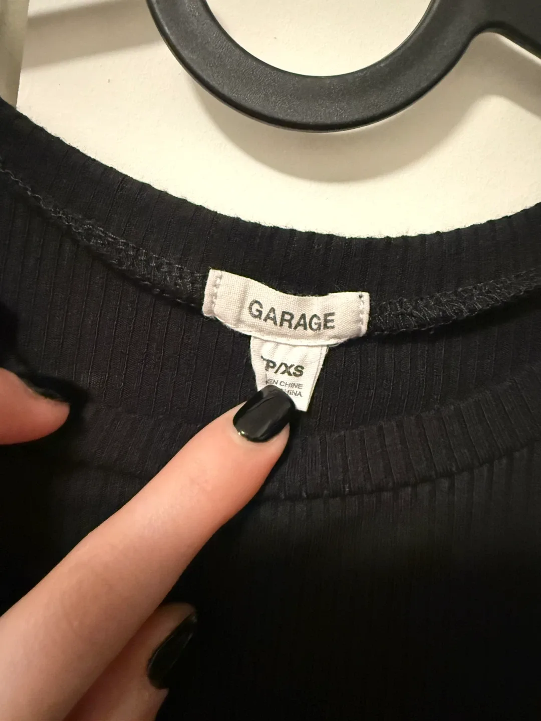 Garage Black Top - Size XS image indicator(2)