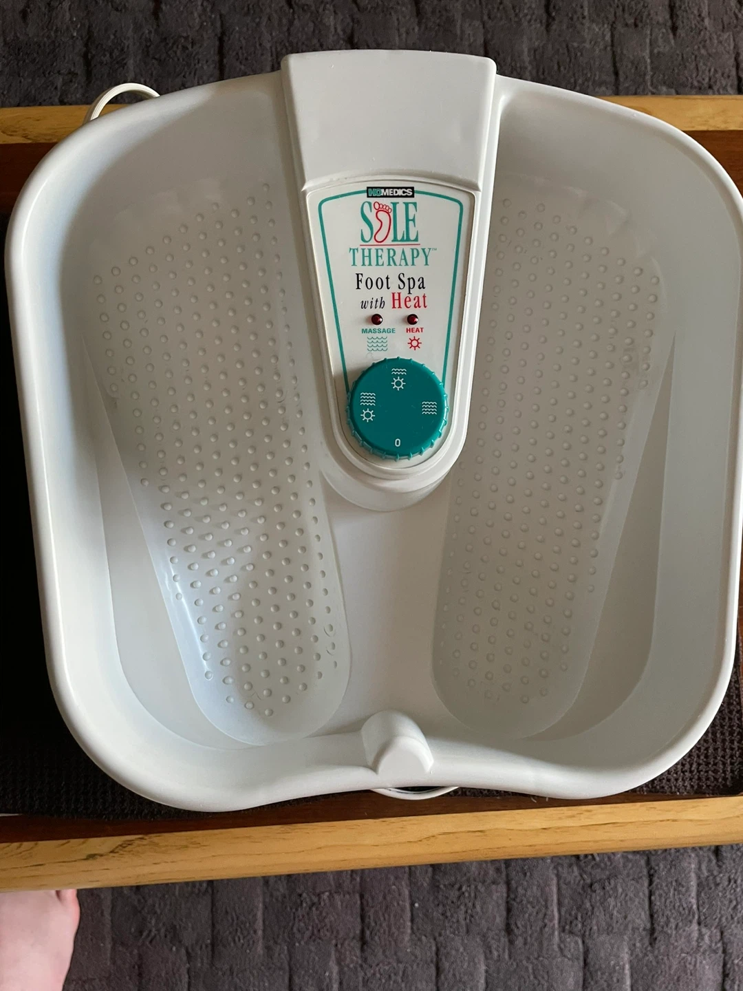 Homedics Sole Therapy Foot Spa with Heat