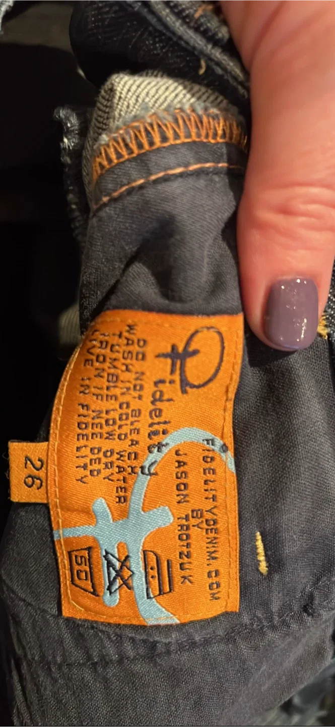 Fidelity Denim Shorts - Size 26 thumbnail
