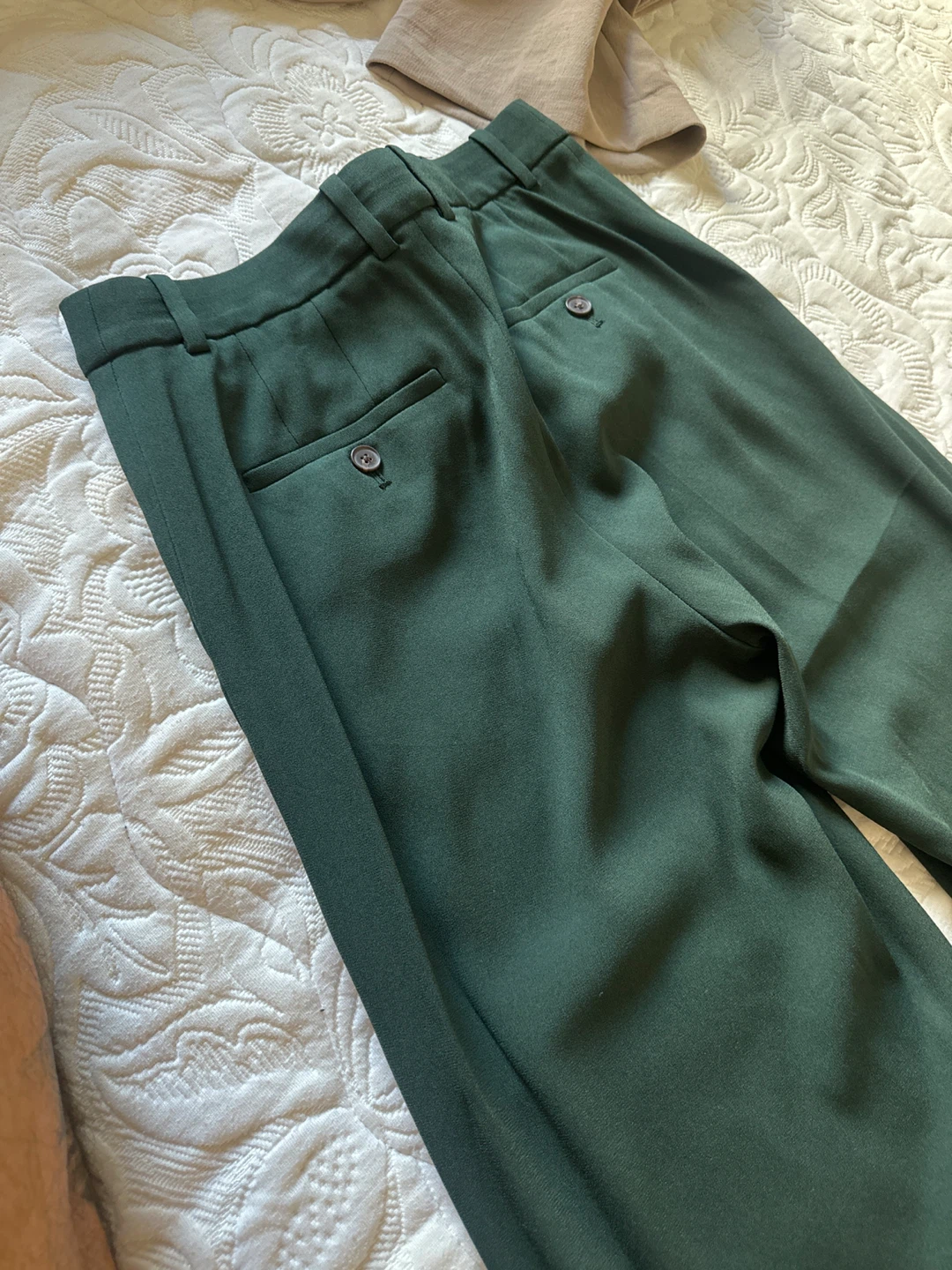 Aritzia Babaton Stedman Pant, Size 4, Green - photo 2