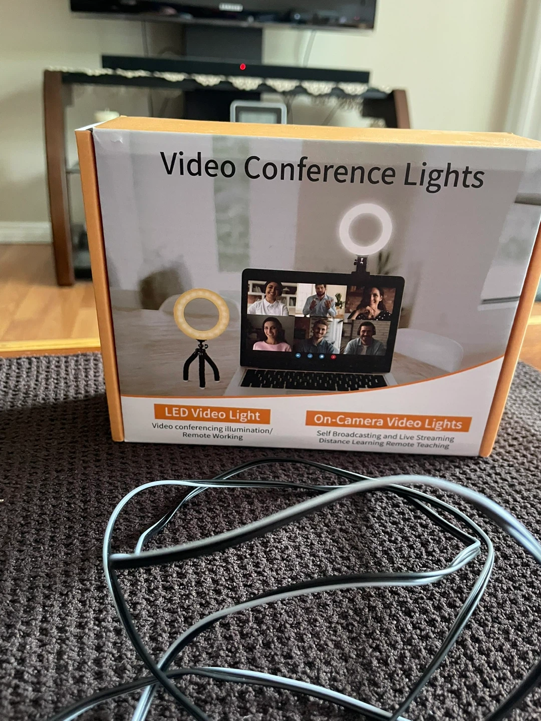 New Video Conference Ring Light with Tripod - photo 3