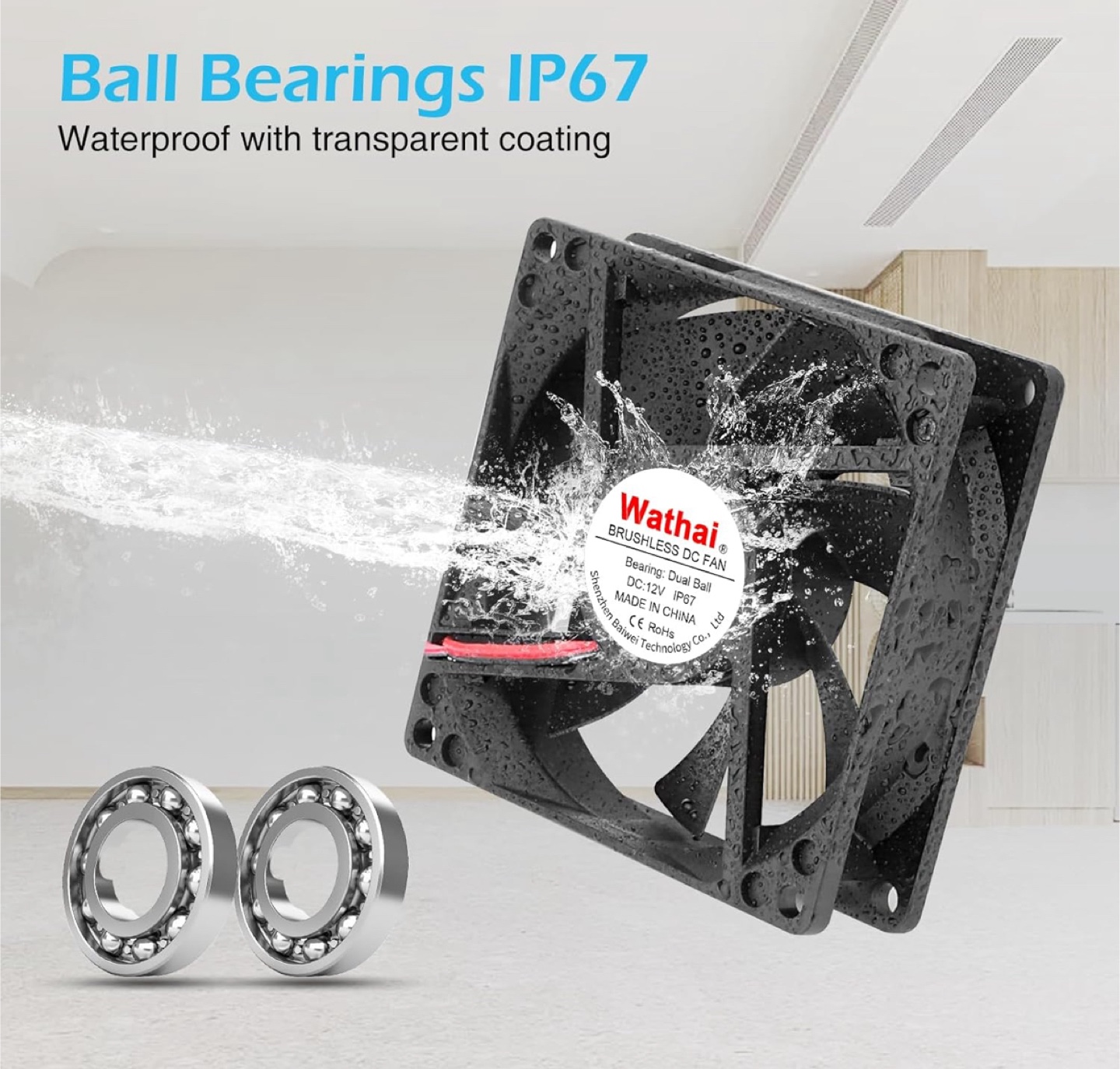 Wathai Brushless DC Fan - New in Box - photo 5