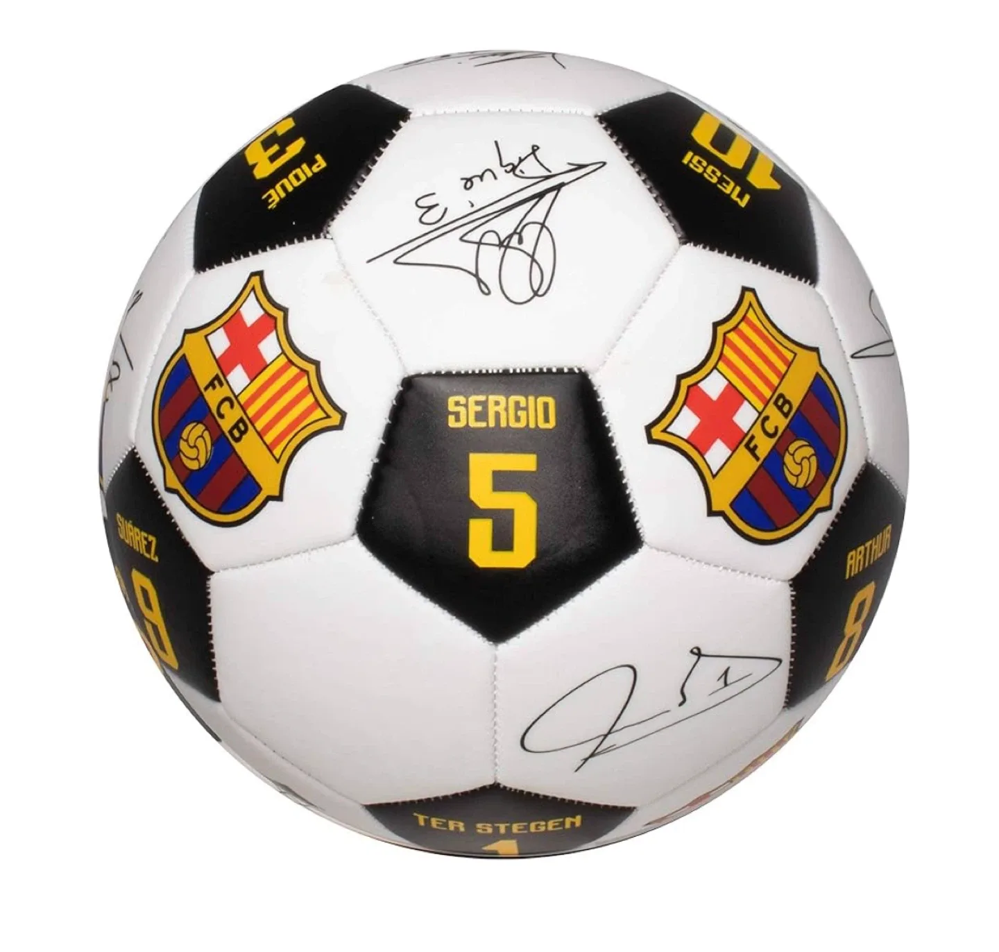 FC Barcelona Autographed Soccer Ball image indicator(6)