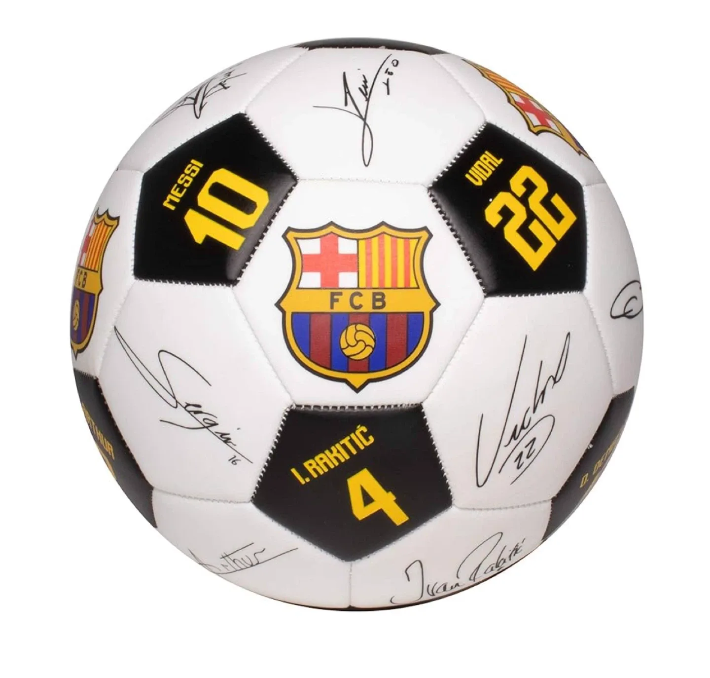 FC Barcelona Autographed Soccer Ball image indicator(4)
