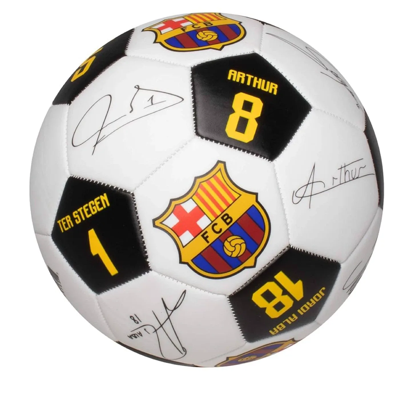 FC Barcelona Autographed Soccer Ball image indicator(2)