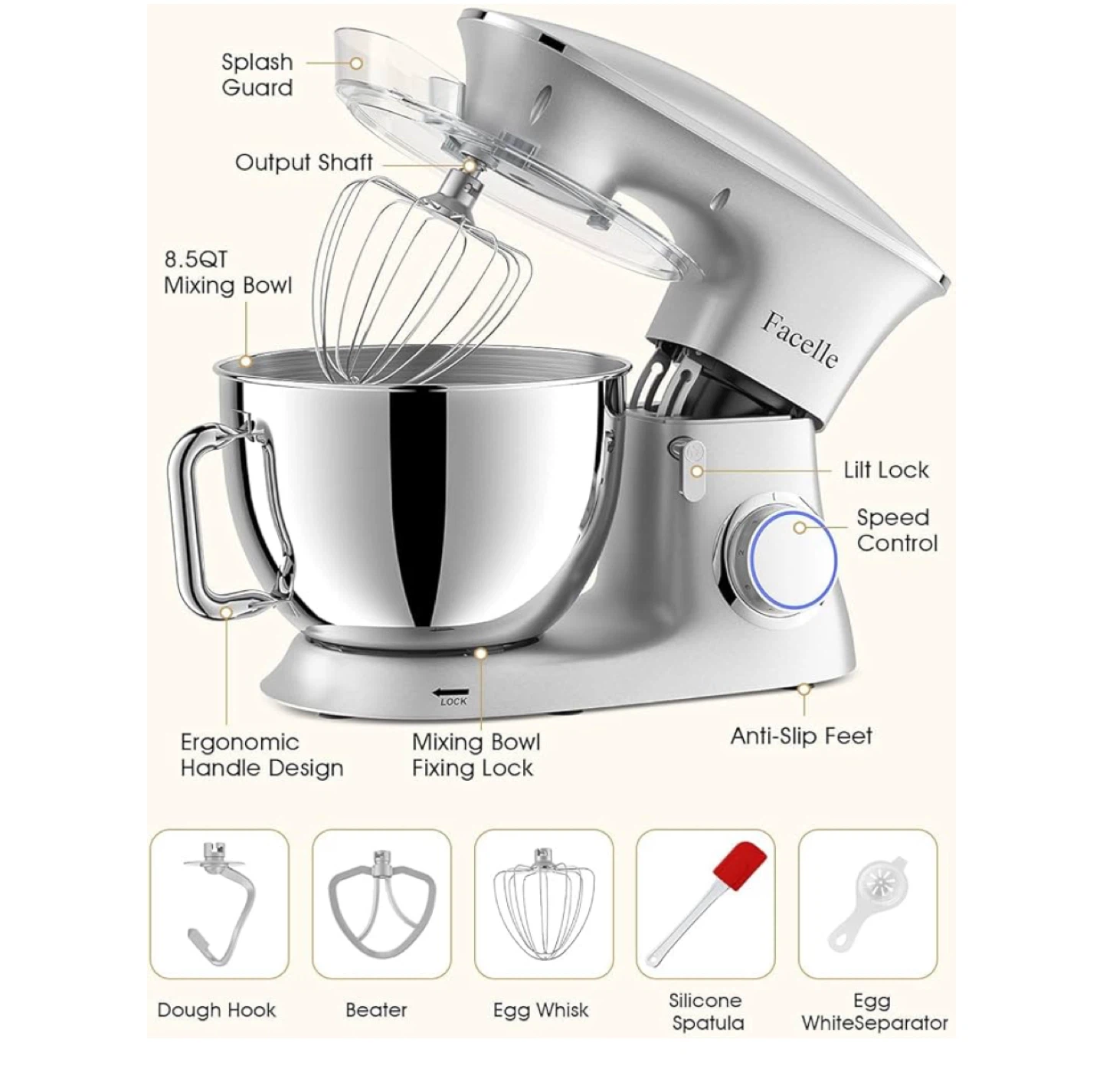 Brand new never used baking mixer - photo 2