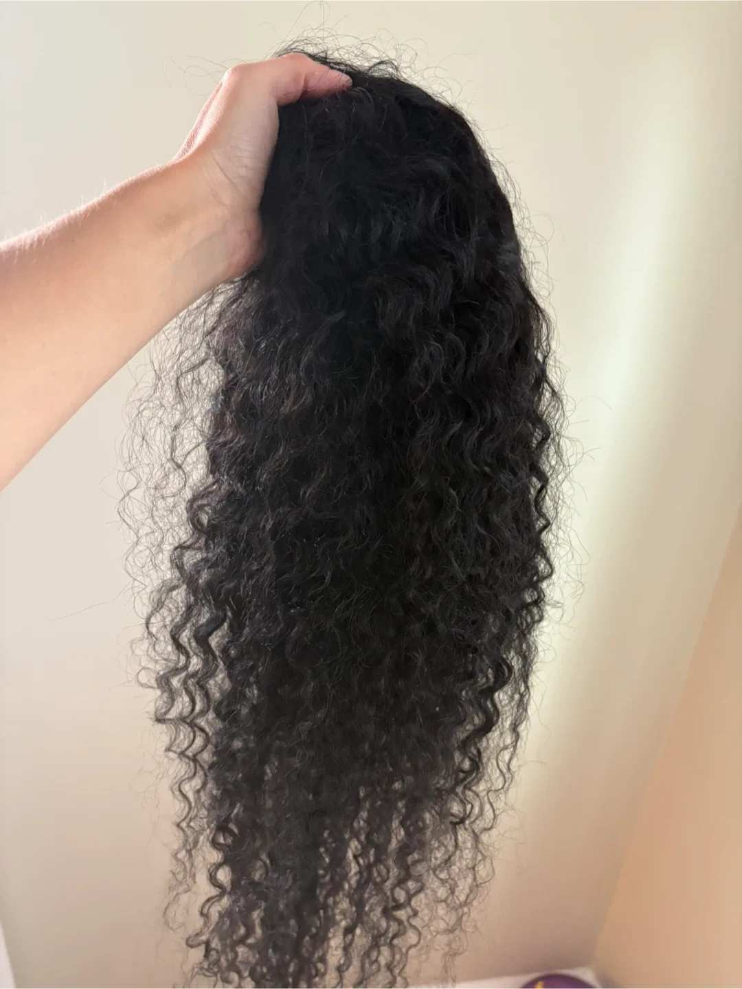 kinky-curly Half| 100% human hair wig| 28 Inches image indicator(4)