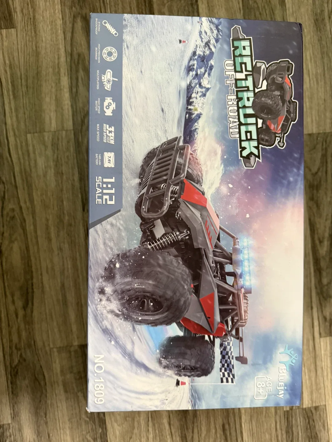 Remote Control Car, 33KM/H High Speed 1:12 Scale Off-... thumbnail